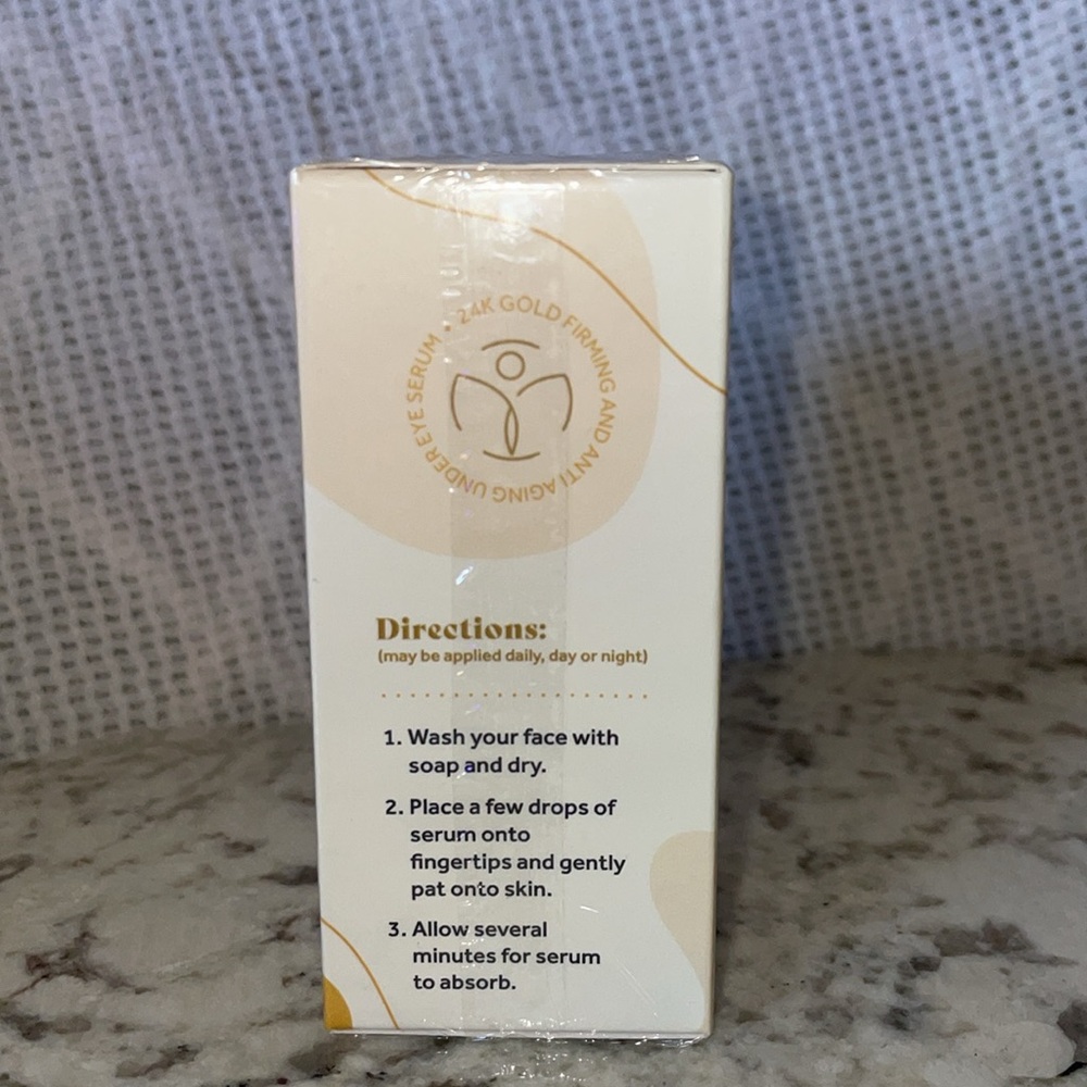 NIB THEALTO 24k Gold Anti-Aging under Eye Serum. - Picture 3 of 4